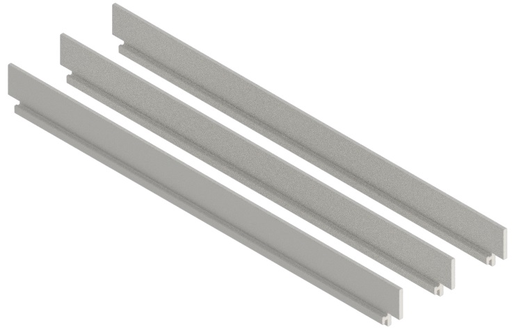 Produktbild UBK 300 153  -  Sichtkantenprofil UBK 300 für Endstück, 15mm Vertiefung